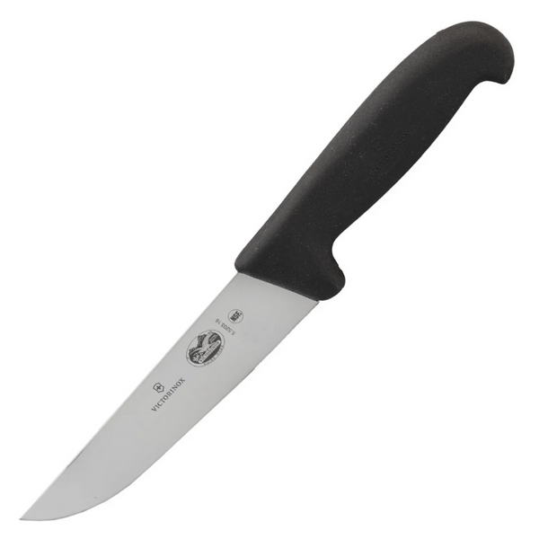 Victorinox Fibrox 16cm Broad Blade Butcher Knife, Straight Edge - 5.5203.16