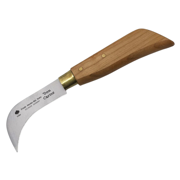 F.Herder Saddler's Knife 3 Inch with Wooden Handle - 4333-08,00