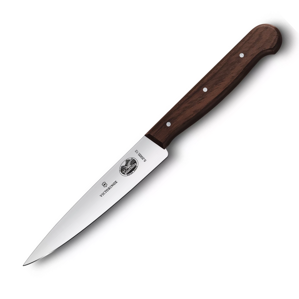 Victorinox Wood 12cm Utility/Kitchen Knife - 5.2000.12