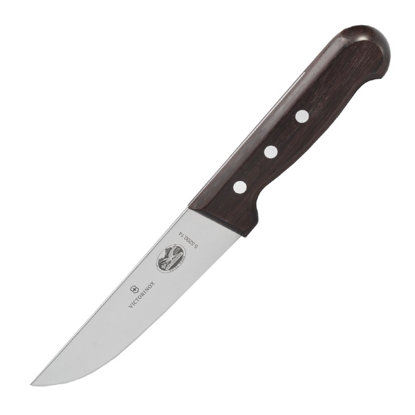 Victorinox Wood 14cm/5.5 Inch Broad Blade Butcher Knife - 5.5200.14