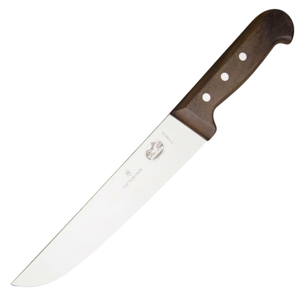 Victorinox Wood 20cm/8 Inch Broad Blade Butcher Knife - 5.5200.20