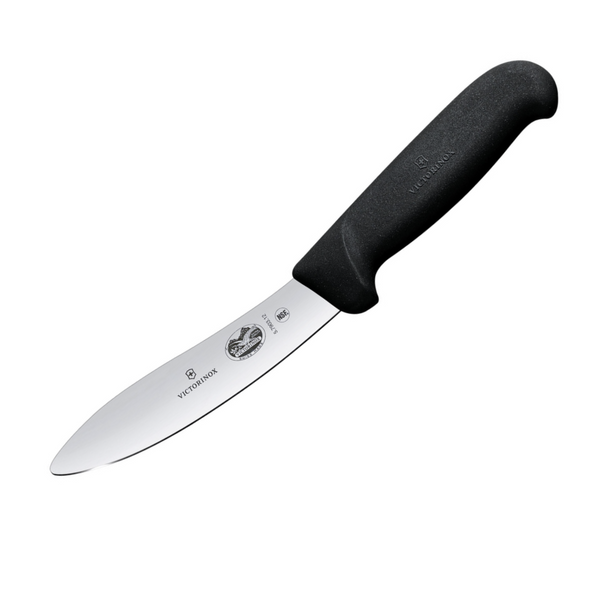 Victorinox Fibrox 12cm/5 Inch Lamb Skinning Knife, Narrow Blade, Black - 5.7903.12
