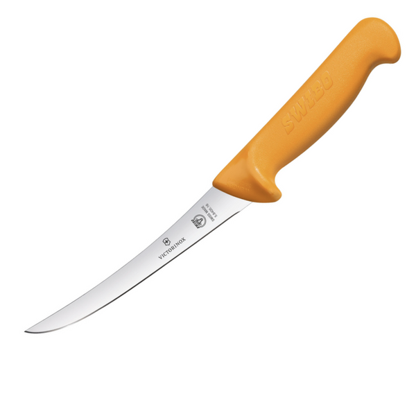 Victorinox Swibo 16cm/6 Inch Curved Boning Knife - 5.8405.16
