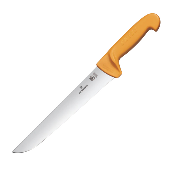 Victorinox Swibo 21cm/8 Inch Butcher Broad Blade Knife, Straight Back Blade - 5.8431.21