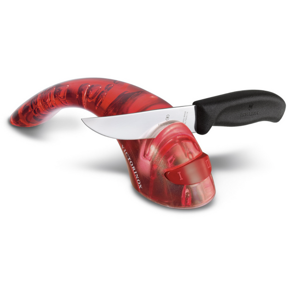 Victorinox Red with Ceramic Rolls Knife Sharpener - 7.8721