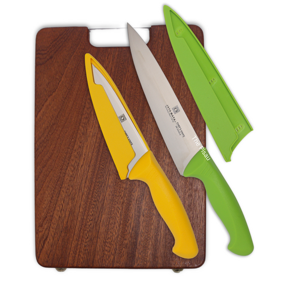 Jayamata Premium Chef's Knife Set with Chopping Board - A5