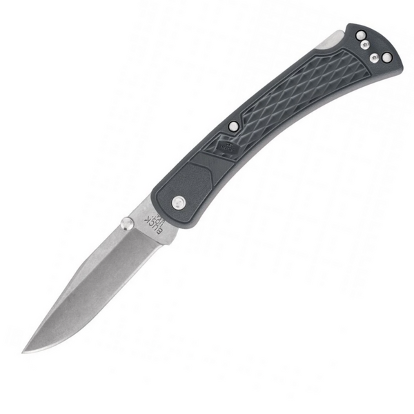 Buck 110 Slim Select Folding Knife, Gray (110GYS2)