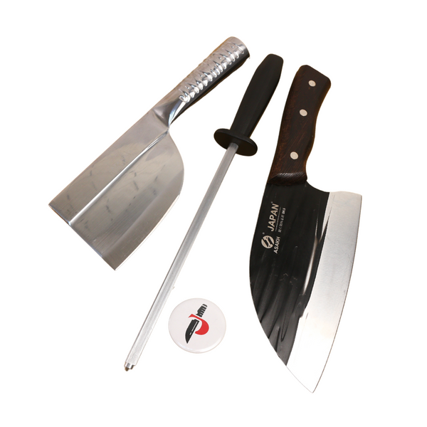 Jayamata Durian Knife (JM5) & Cleaver Essential Kit