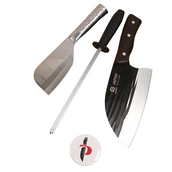 Jayamata Durian Knife (JM6) & Cleaver Essential Kit