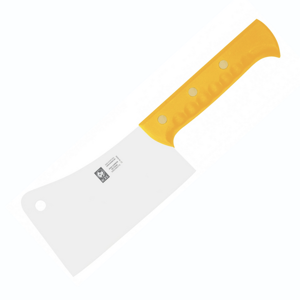 Icel Cleaver Yellow Handle, 20cm (1000g)