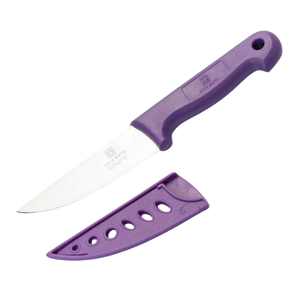 Jayamata 5 Inch Multipurpose Knife, Purple Colour Handle - JM247-5