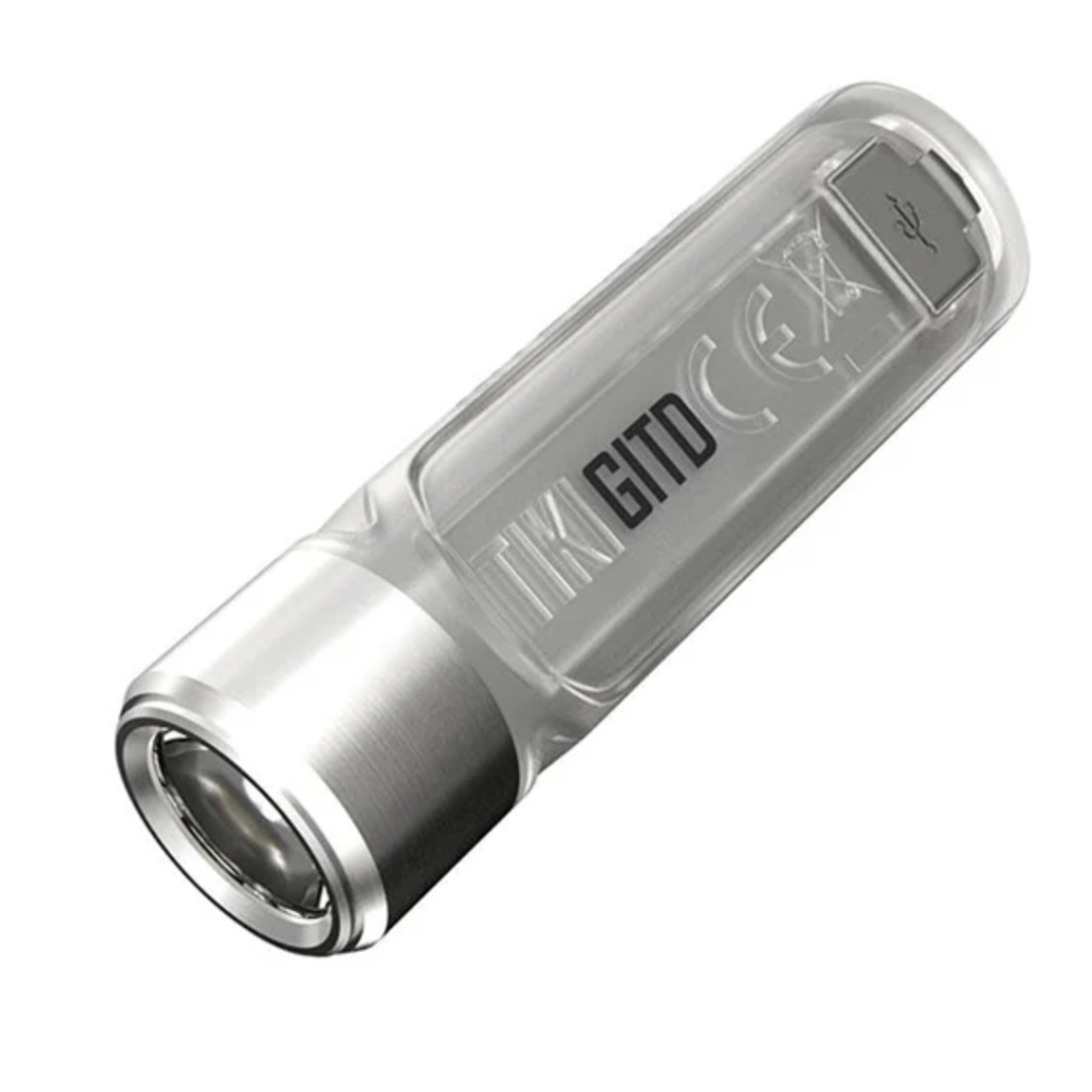 Gits Flashlight Nitecore TIKI GITD BLUE (Micro USB) Flashlight – The Pisau