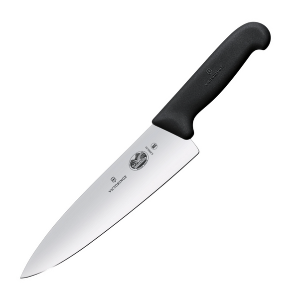 Victorinox Fibrox Black Carving Knife 20cm - 5.2063.20