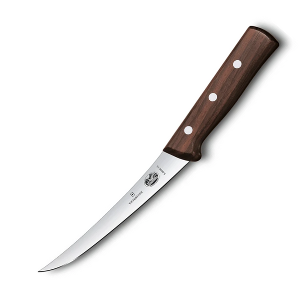 Victorinox Wood 15cm Boning Knife, Narrow Edge - 5.6606.15