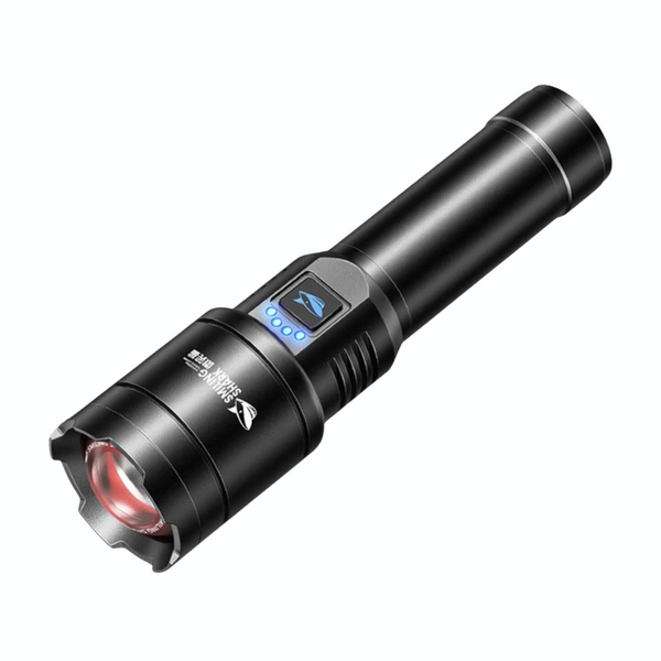 SmilingShark Portable Zoomable Flashlight SD-5220-M80 with 1 Lithium battery (3000MAH)