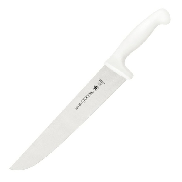 Tramontina 10 Inch Broadblade Knife, White Handle - 24607180