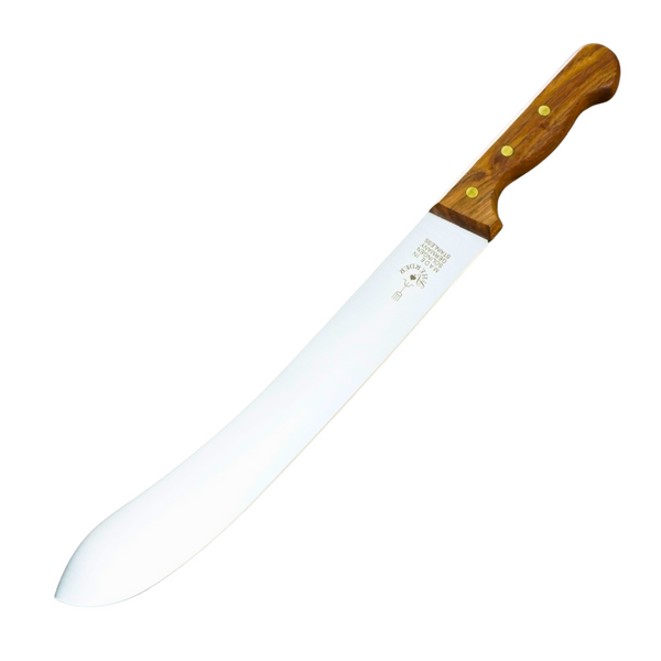 F.Herder 12 inch Bullnose Knife Wooden Handle Germany (Pisau Sembelih) - 0347-31,00