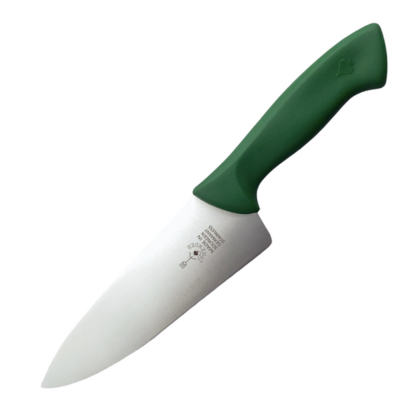 F.Herder 8 Inch Chef Knife Green Handle - 8631-21,00