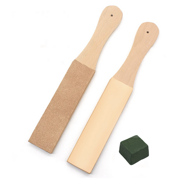 Double Sided Leather Strop Knifeboard [1 unit] - Small